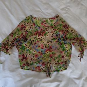 Old Navy sheer blouse